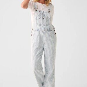 Topsail Classic Overall - Railroad Stripe